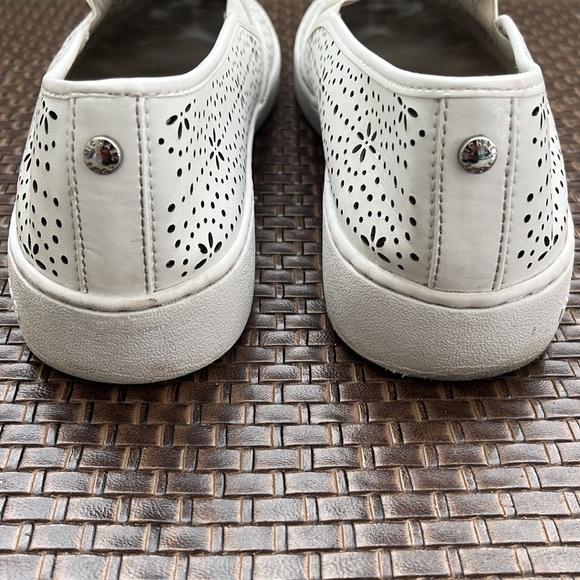 White Michael Kors Boat Shoes - Picture 4 of 5